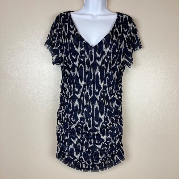 KENNETH COLE - L - VINTAGE Animal Print Top - Picture 1 of 5